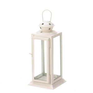 Starlight White Candle Lantern